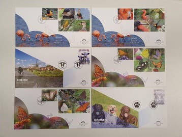 Pays-Bas 2024 - Intégrale de la jaargang FDC - NVPH, Gestempeld