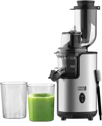 2dekans | Lebenlang Elektrische Slowjuicer & Sapcentrifuge –, Elektronische apparatuur, Ophalen of Verzenden, Nieuw