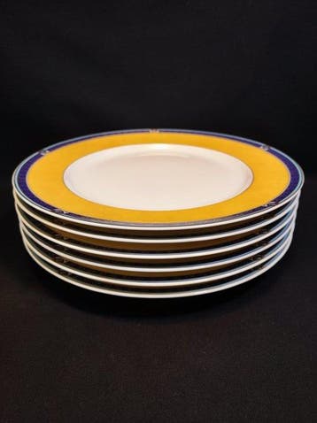 Rosenthal - Bord (6) - 6er Set große Teller Ø 26,0 cm