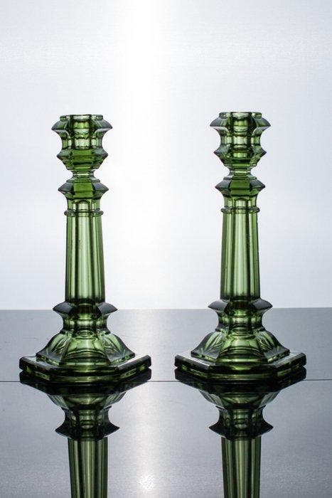 Val Saint Lambert - Charles Graffart, René Delvenne -, Antiek en Kunst, Kunst | Designobjecten