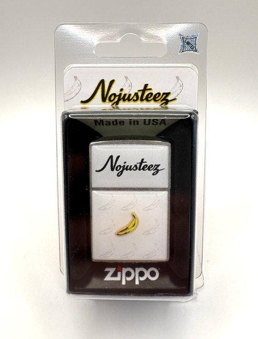Zippo - Zippo Nojusteez x Tom’s Exclusives Warhol Banana, Verzamelen, Rookartikelen, Aanstekers en Luciferdoosjes