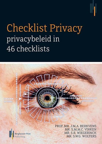 Checklist privacy AVG 9789492952011 Suzan Wolters, Verzenden, Zo goed als nieuw, Suzan Wolters