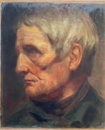 Belgische school (XIX) - Ritratto Accademico, uomo maturo