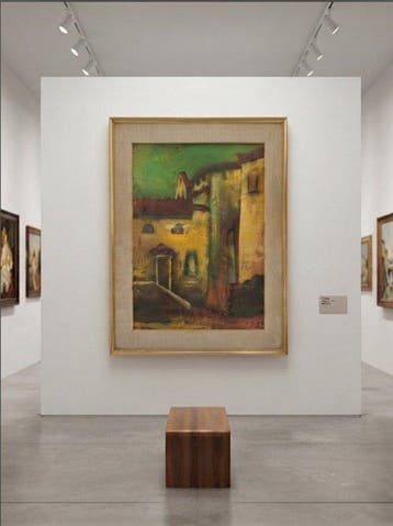Innocente Salvini (1889-1979) - Scorcio urbano