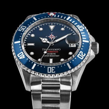 Tecnotempo - Diver 200M - Limited Edition Wind Rose - -, Nieuw