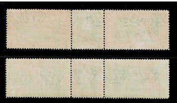 Koninkrijk Italië 1933 - Trittici Noord-Atlantische Cruise, Gestempeld