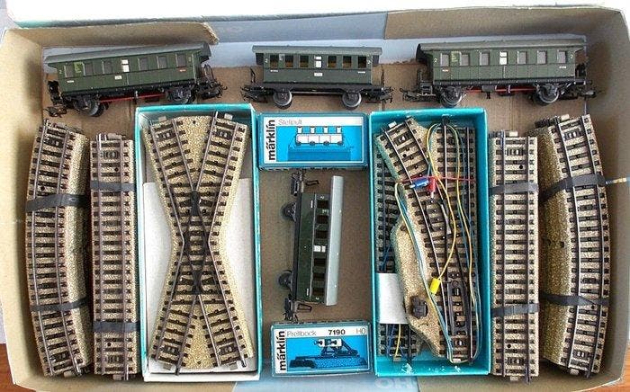 Märklin H0 - 0980 / loc.3087 - Modeltrein (15) - DB, Hobby & Loisirs créatifs, Trains miniatures | HO