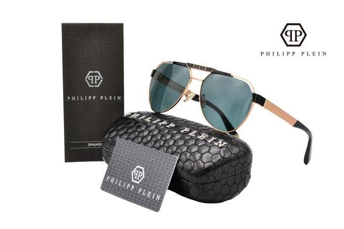 Philipp Plein - MILITARY SPP073 - Exclusive Aviator Design -, Bijoux, Sacs & Beauté, Lunettes de Soleil & Lunettes | Femmes