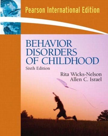 Behavior Disorders of Childhood - Nelson, Verzenden