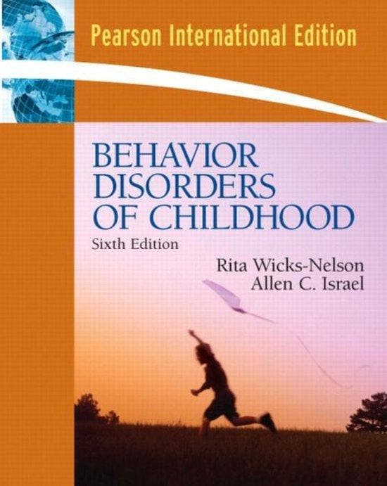 Behavior Disorders of Childhood - Nelson, Livres, Santé, Diététique & Alimentation, Envoi