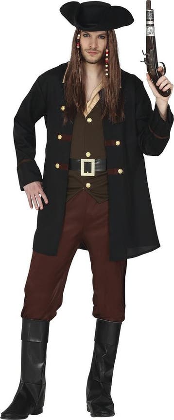 Piratenpak Heren, Verzenden, Nieuw