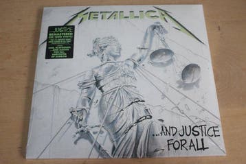 Metallica - ...And Justice For All + Backstage Passes - 2x, Nieuw in verpakking