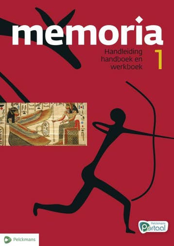 Memoria 1 Handleiding Handboek-Werkboek (incl. Pelckmans, Boeken, Verzenden, Zo goed als nieuw