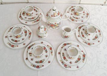 Villeroy & Boch - Koffieservies (21) - Summerday - Porselein