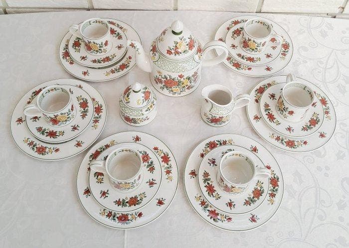 Villeroy & Boch - Koffieservies (21) - Summerday - Porselein, Antiek en Kunst, Antiek | Keukengerei