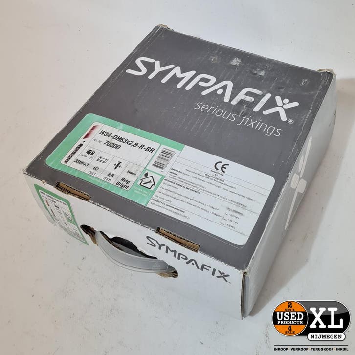 Sympafix W34DH63x2,8-R-BR 70300 Schietnagels | Nette Staat, Doe-het-zelf en Bouw, Gereedschap | Machine-onderdelen en Toebehoren