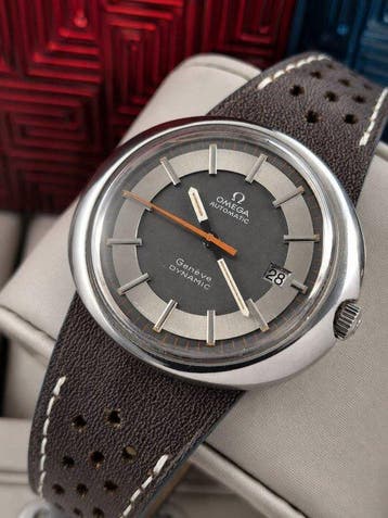 Omega Genève Dynamic – Ref.166107 - Cal.1481 – Grey Sector, Bijoux, Sacs & Beauté