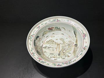 Lavabo - Porcelaine - Avis Waskom, Antiek en Kunst