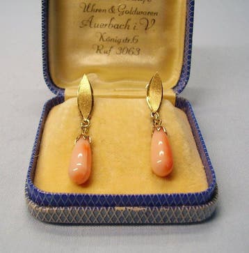 Other brand - Oorbellen - 14 karaat Geel goud - 10.00ct. tw.