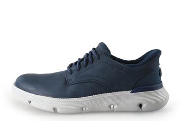 Skechers Veterschoenen in maat 41 Blauw, Verzenden, Veterschoenen