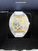 HAOFA - 3D Crazy Gold Shark K9 Crystal case Super Luminous