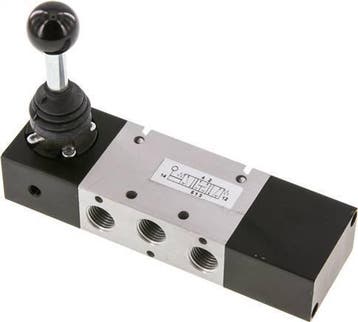 5/3 G1/4 '' Middendruk Handbediend Hefboom Ventiel, Doe-het-zelf en Bouw, Verzenden, Nieuw