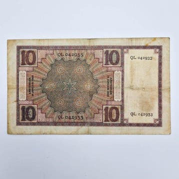 Pays-Bas. - 10 Gulden - 1929 - PL34 (Sans prix de réserve)