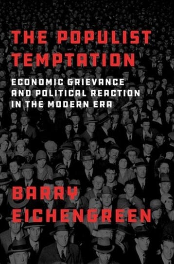 The Populist Temptation 9780190866280 Barry Eichengreen, Boeken, Verzenden, Zo goed als nieuw, Barry Eichengreen