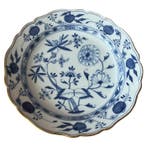 Meissen - Schotel - Porselein - Meissen schotel XXL ca. 1850