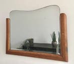 Spiegel - Mooie Art Deco spiegel met houten frame