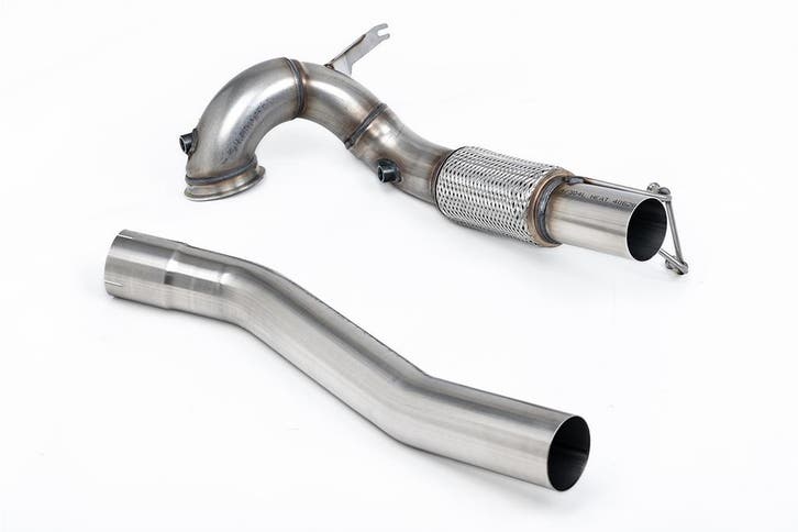 Downpipe met grote boring en de-cat | Volkswagen Golf Mk8 GT, Auto-onderdelen, Uitlaatsystemen, Nieuw, Verzenden
