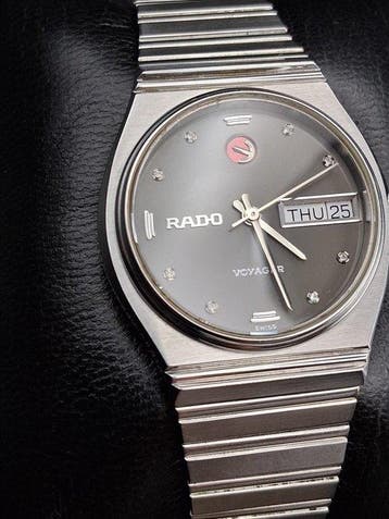 Rado - Voyager - 636.7428 - Homme - 1980-1989, Handtassen en Accessoires, Horloges | Heren, Nieuw