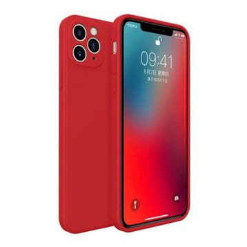 iPhone 6 Plus Square Silicone Hoesje - Zachte Matte Case, Verzenden