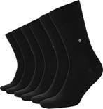 Burlington Uni Zwart 6 Pack maat Maat 43 t/m 46 Heren, Vêtements | Hommes, Chaussettes & Bas, Verzenden