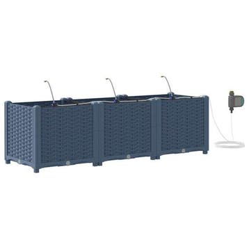 Plantenbak met irrigatie | Retour deal | Knalkorting, Tuin en Terras, 100 cm of meer, Verzenden, Zo goed als nieuw, Metaal