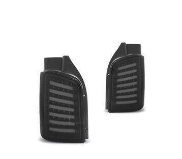 FEUX ARRIÈRE POUR VOLKSWAGEN VW T5 1P 03-09 LED FOND NOIR, Verzenden, Nieuw
