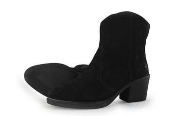 Rieker Cowboy laarzen in maat 40 Zwart, Kleding | Dames, Verzenden, Zwart, Gedragen, Rieker