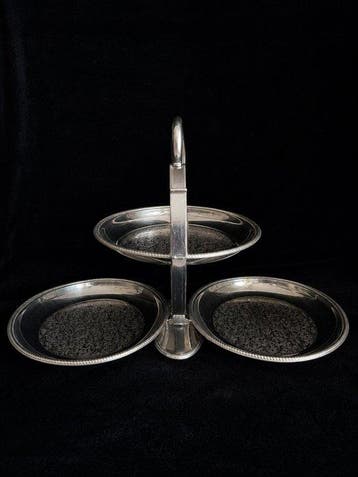 Alessi - Dienblad - Mercurio Model 898 - Staal - Technische