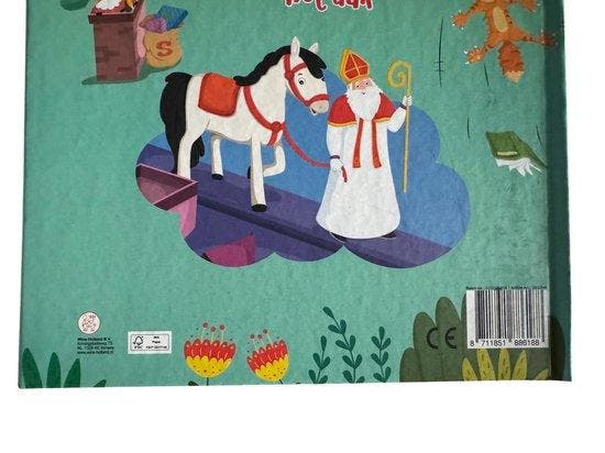 Sinterklaas Voorleesboek - Avonturen op het dak - Hardcover, Boeken, Overige Boeken, Gelezen, Verzenden