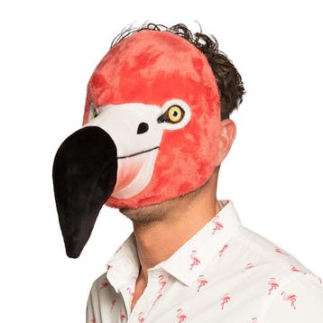Gezichtsmasker Flamingo, Verzenden, Nieuw