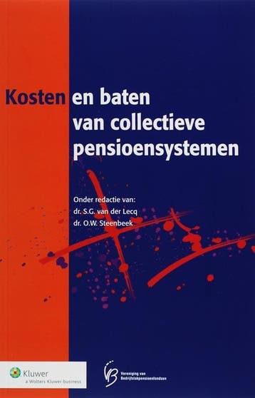 Kosten en baten van collectieve pensioensystemen, Boeken, Verzenden, Gelezen