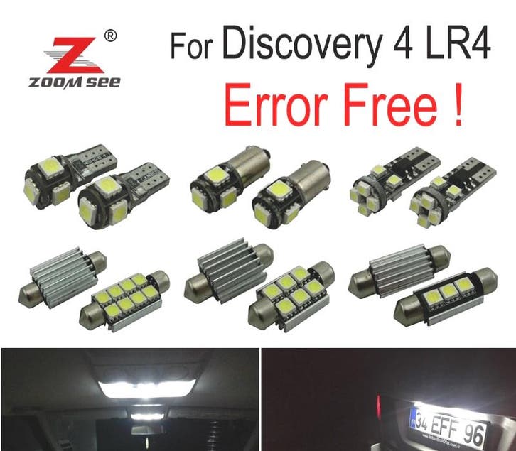 Kit 26 Ampoules Led Intérieur Pour Land Rover 4 Lr4 2010-201, Auto-onderdelen, Verlichting, Verzenden