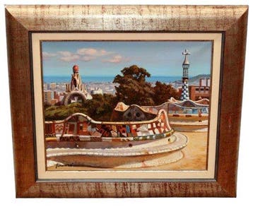 Francesc Torneró Gómez (1936) - Parque Guell (Barcelona)