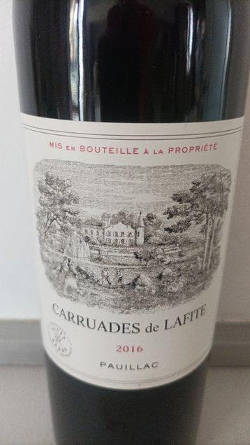 2016 Carruades de Lafite, 2nd wine of Chateau Lafite