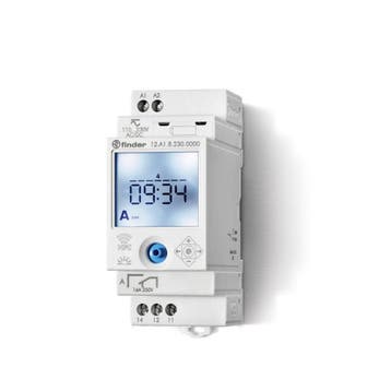 Finder Astronomische Tijdschakelaar 16A 230V Digitaal NFC -, Doe-het-zelf en Bouw, Verzenden, Nieuw