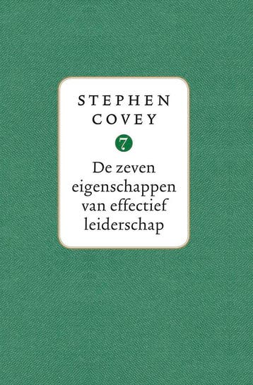 De zeven eigenschappen van effectief leiderschap, Verzenden, Zo goed als nieuw, Stephen R. Covey