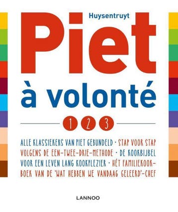 Piet à volonté 9789401446419 Piet Huysentruyt, Verzenden, Piet Huysentruyt