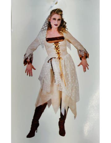 Halloween bruidsjurk dames, Ophalen of Verzenden, Nieuw