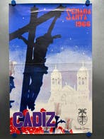 Ricardo Anaya - Cartel Cadiz, Semana Santa - 1966 - Jaren, Antiek en Kunst, Kunst | Tekeningen en Fotografie