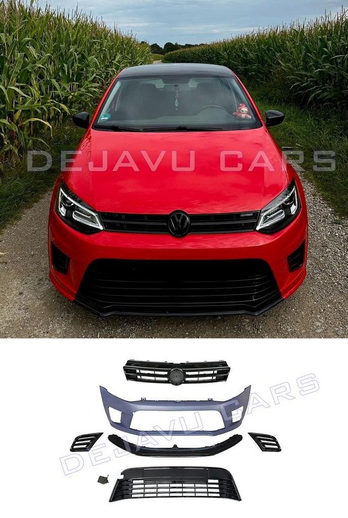 Sport Voorbumper voor Volkswagen Polo 5 (6R/6C) / WRC / GTI, Auto diversen, Tuning en Styling, Ophalen of Verzenden